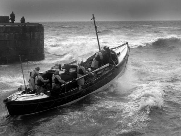 Photo of Flamborough Lifeboat that will be used for reference