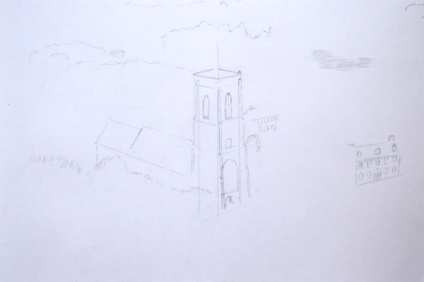 Image showing first stage of drawing