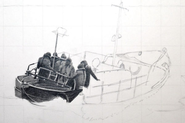 Image showing third stage of drawing